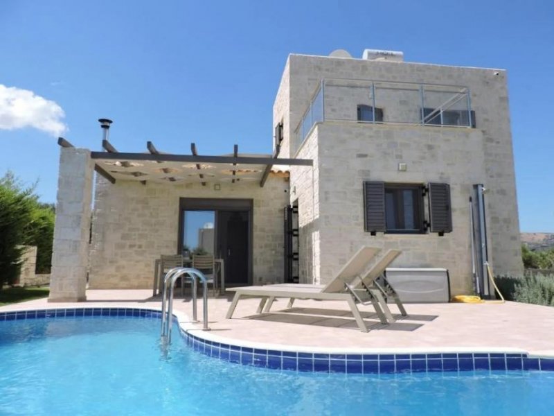 Loutra Kreta, Loutra: Steinhaus mit Pool und Meerblick in einem Komplex zu verkaufen Haus kaufen